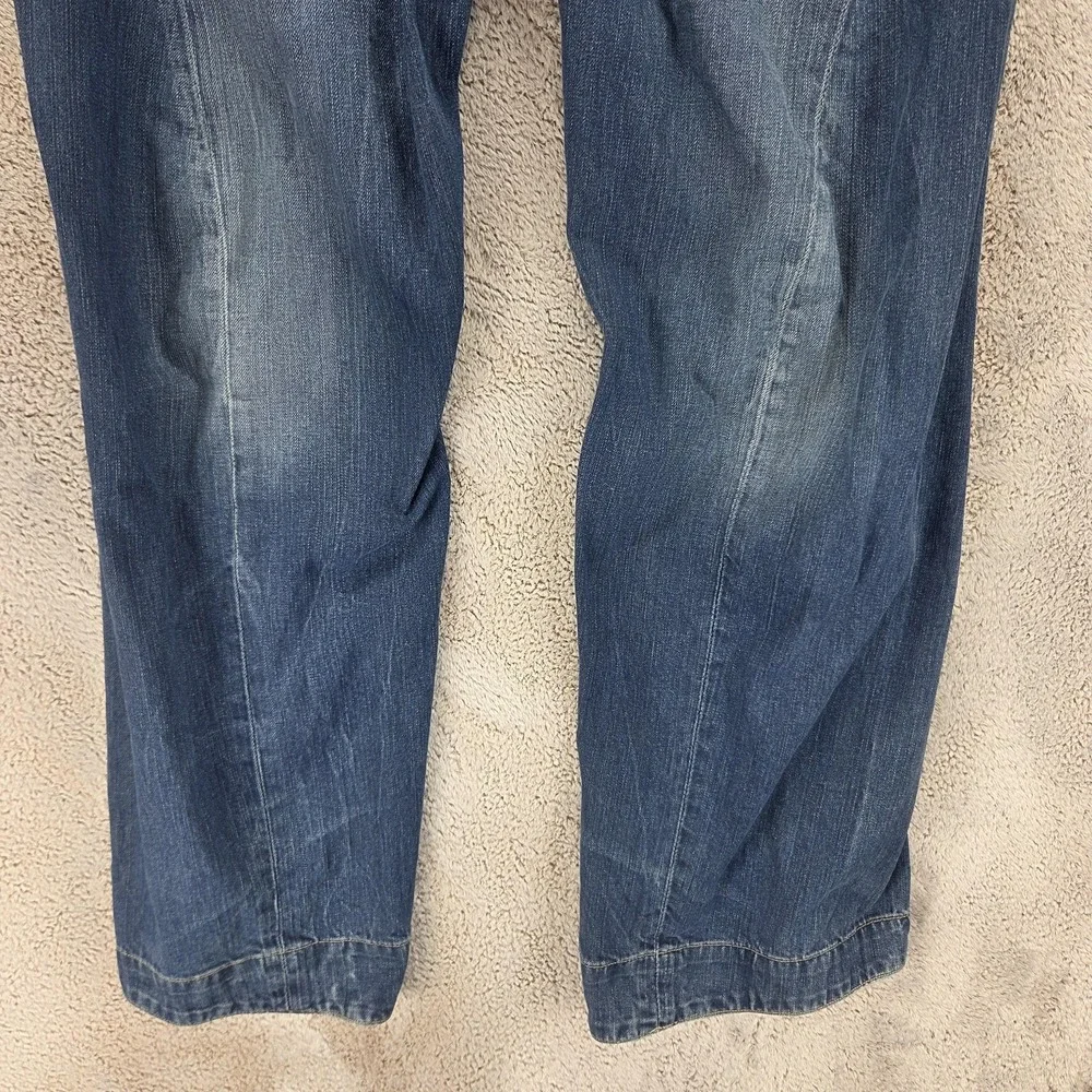 Vintage Levis Engineered Jeans Mens 32x34 Blue Twisted One Pocket Buckle Back